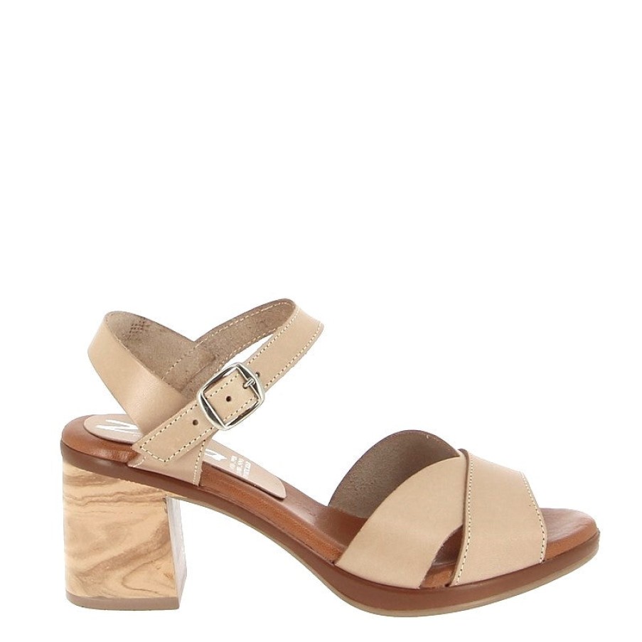 Womens Zeta High Heels | Zeta Beth Taupe Heeled Sandal