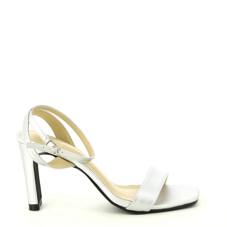 Womens Lavish & Squalor High Heels | Lavish & Squalor Loa Silver