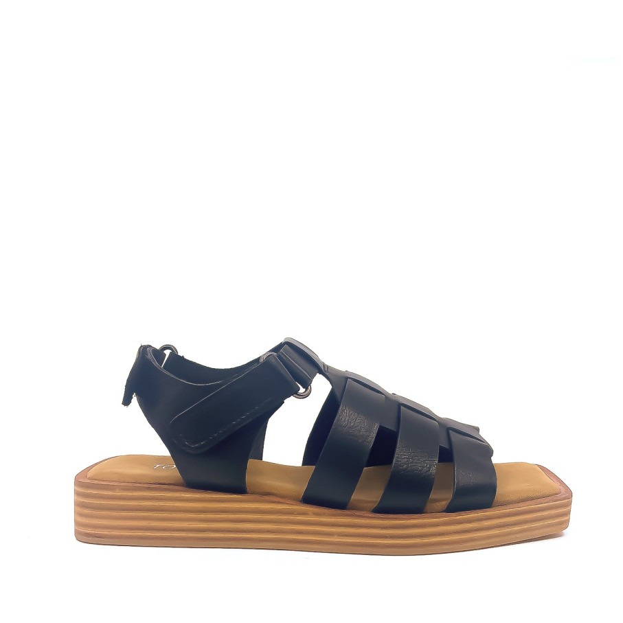 Womens Top End Low Heels | Top End Blenda Black