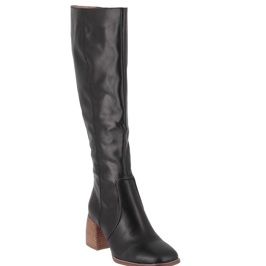 Womens Mollini Knee High Boots | Mollini Perri Black Knee High Boot