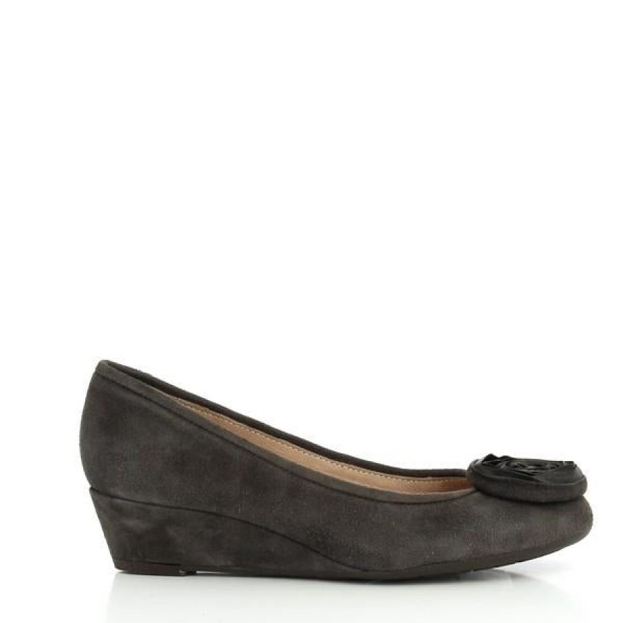 Edits Unisa | Unisa Dorian Brown Wedge Pump