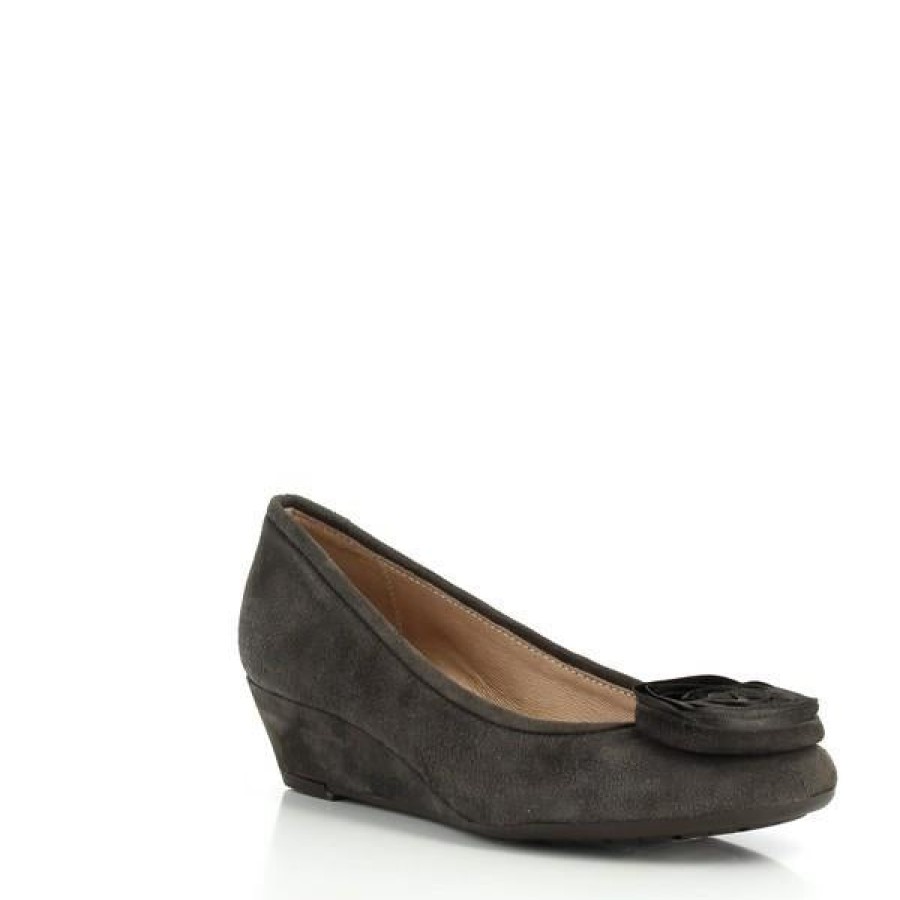 Edits Unisa | Unisa Dorian Brown Wedge Pump