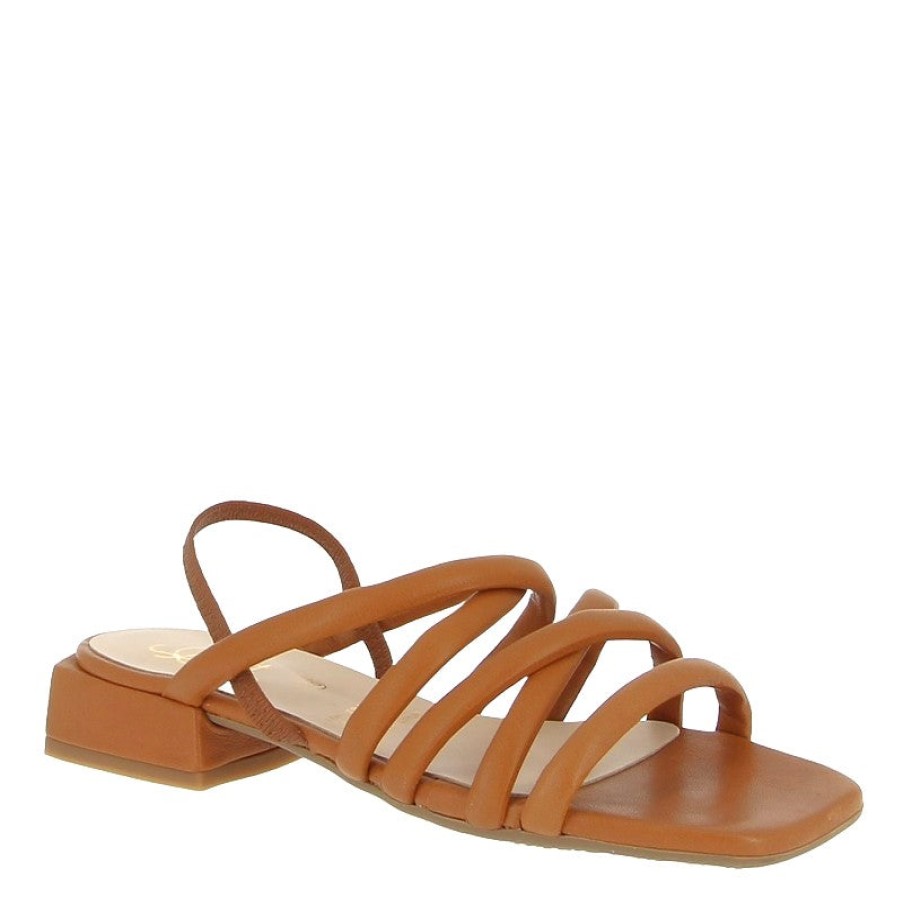 Womens Quait | Quait 21021 Tan Slingback Sandal