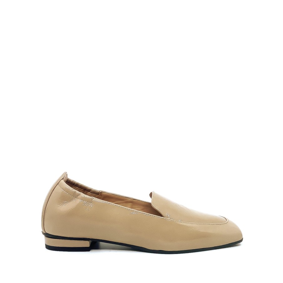 Womens Unisa | Unisa Boabo Sand Patent Flat