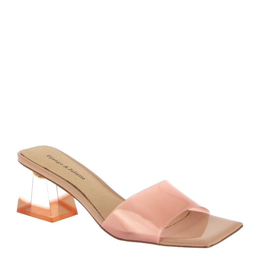 Edits Django & Juliette | Django And Juliette Rallas Blush Heeled Slide