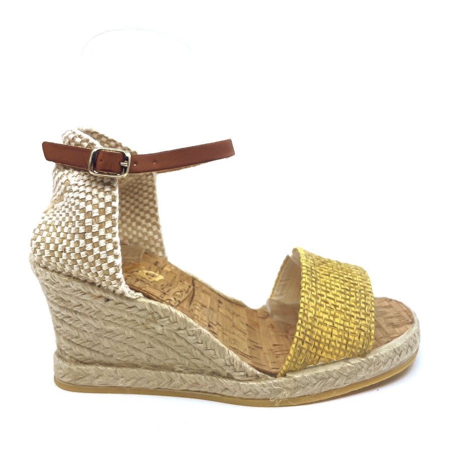 Womens Zeta | Zeta She Mustard Espadrille