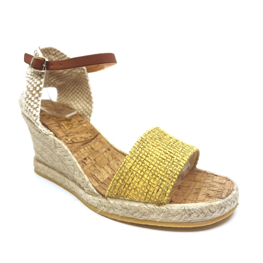 Womens Zeta | Zeta She Mustard Espadrille