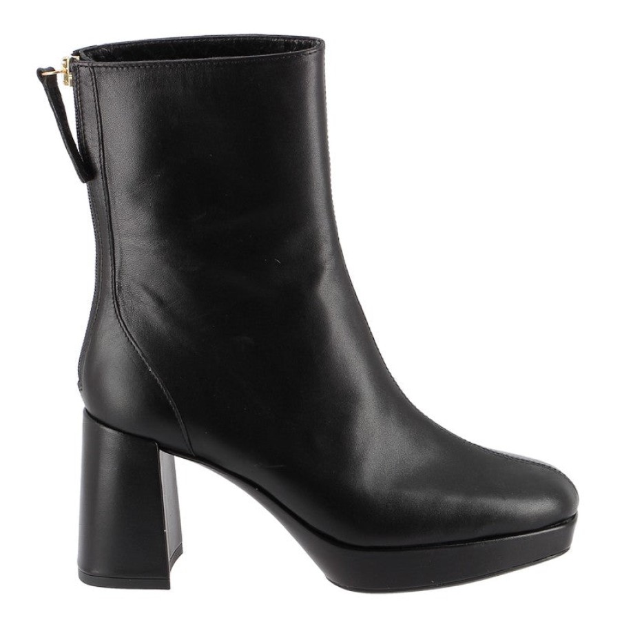 Womens Unisa Ankle Boots | Unisa Matias Black Platform Ankle Boot