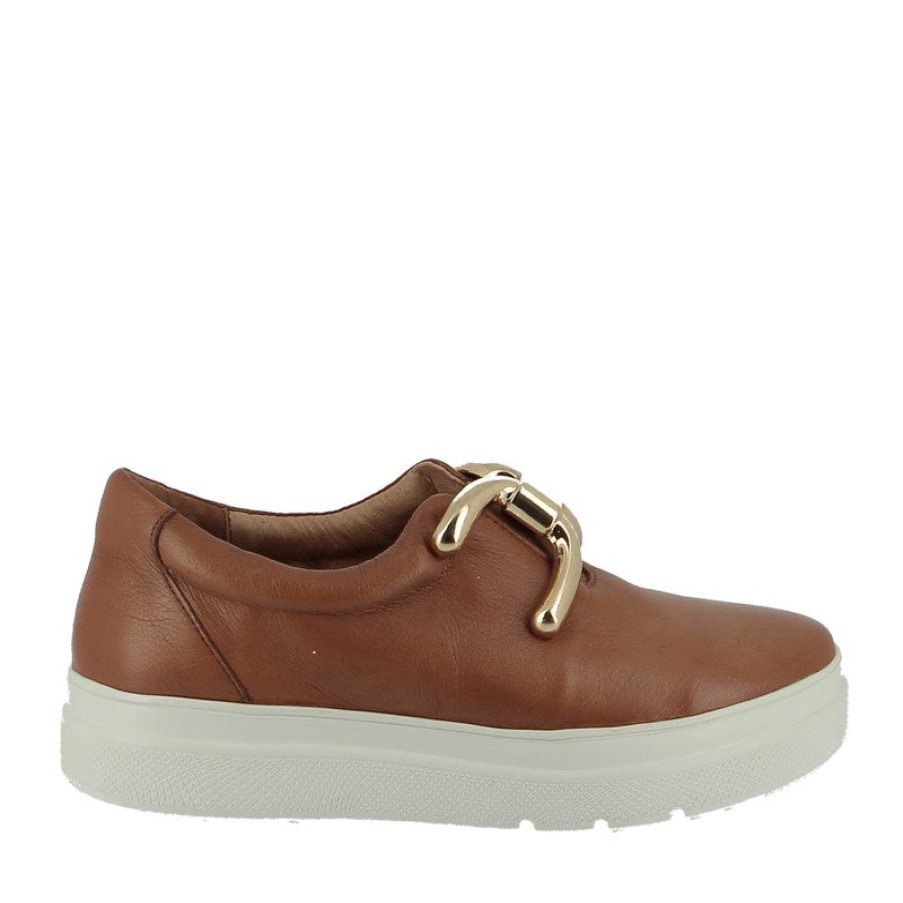 Womens Gelato | Gelato Bianca Tan Slip On Sneaker