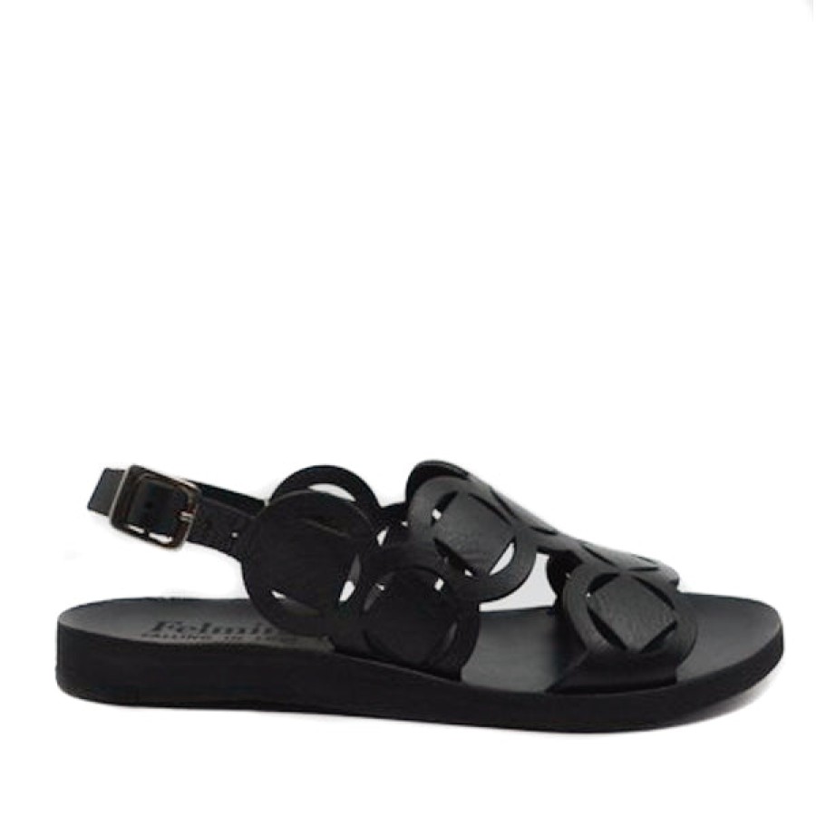 Womens Felmini Low Heels | Felmini C314 Black Sandal