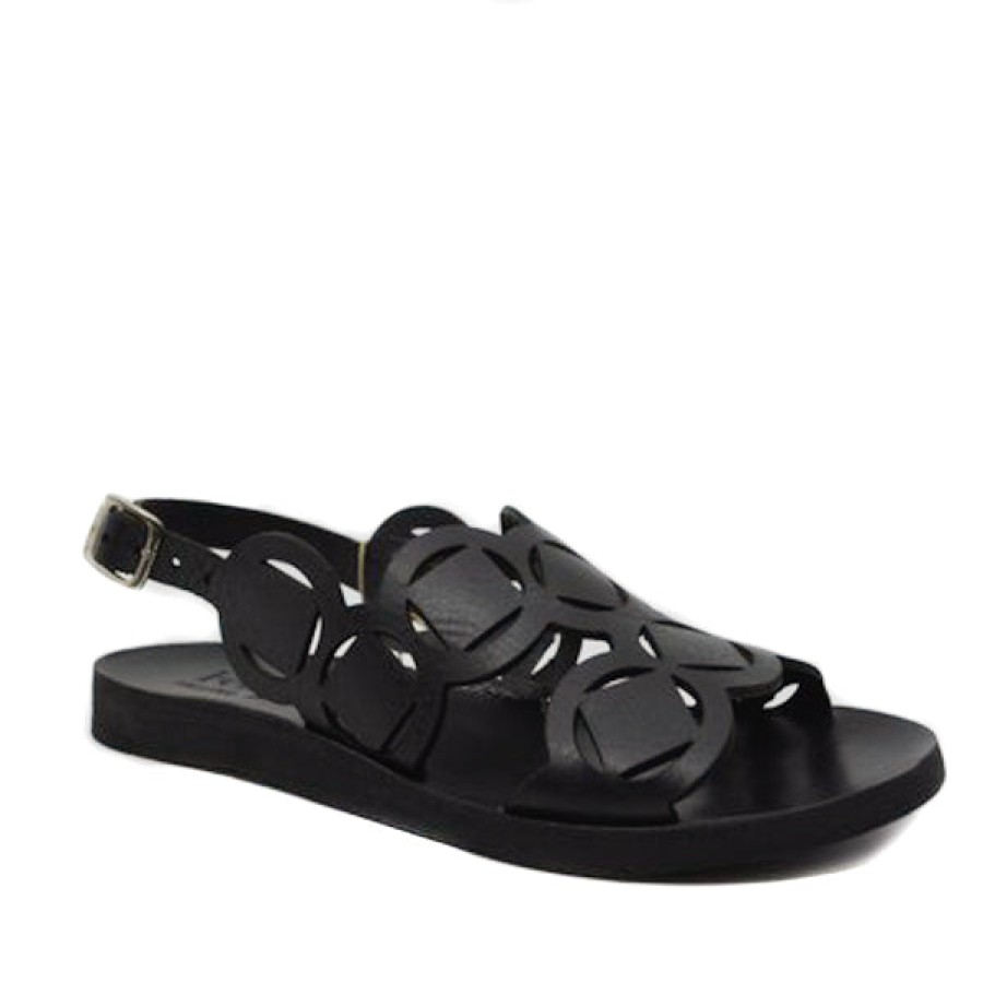 Womens Felmini Low Heels | Felmini C314 Black Sandal