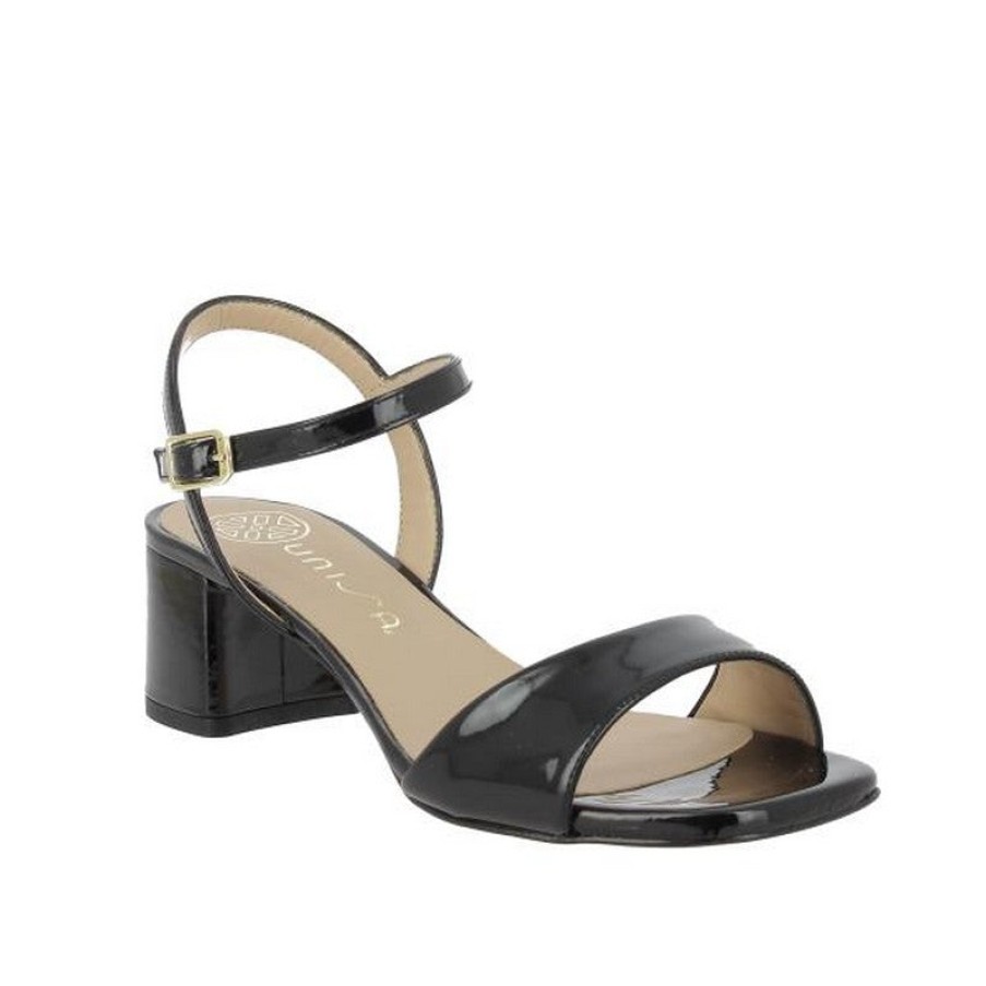 Edits Unisa | Unisa Kirk Black Heeled Sandal