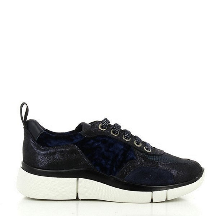 Womens 24 Hrs | 24 Hrs 24307 Dark Blue Sneaker