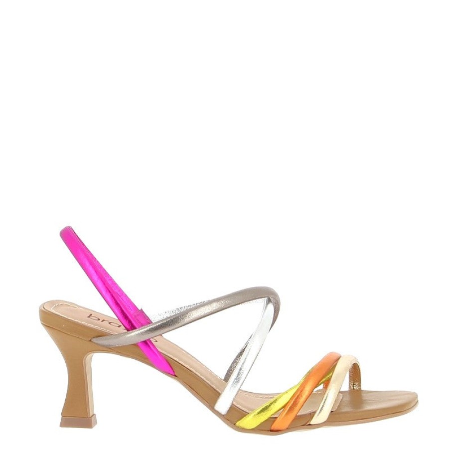 Edits Brazilio | Brazilio 4790041 Metallic Slingback Heel