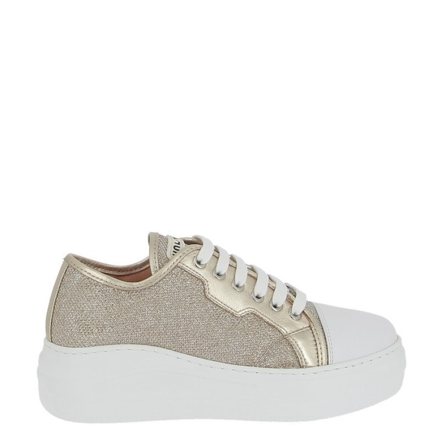 Edits Unisa | Unisa Fidan Metallic Gold Platform Sneaker