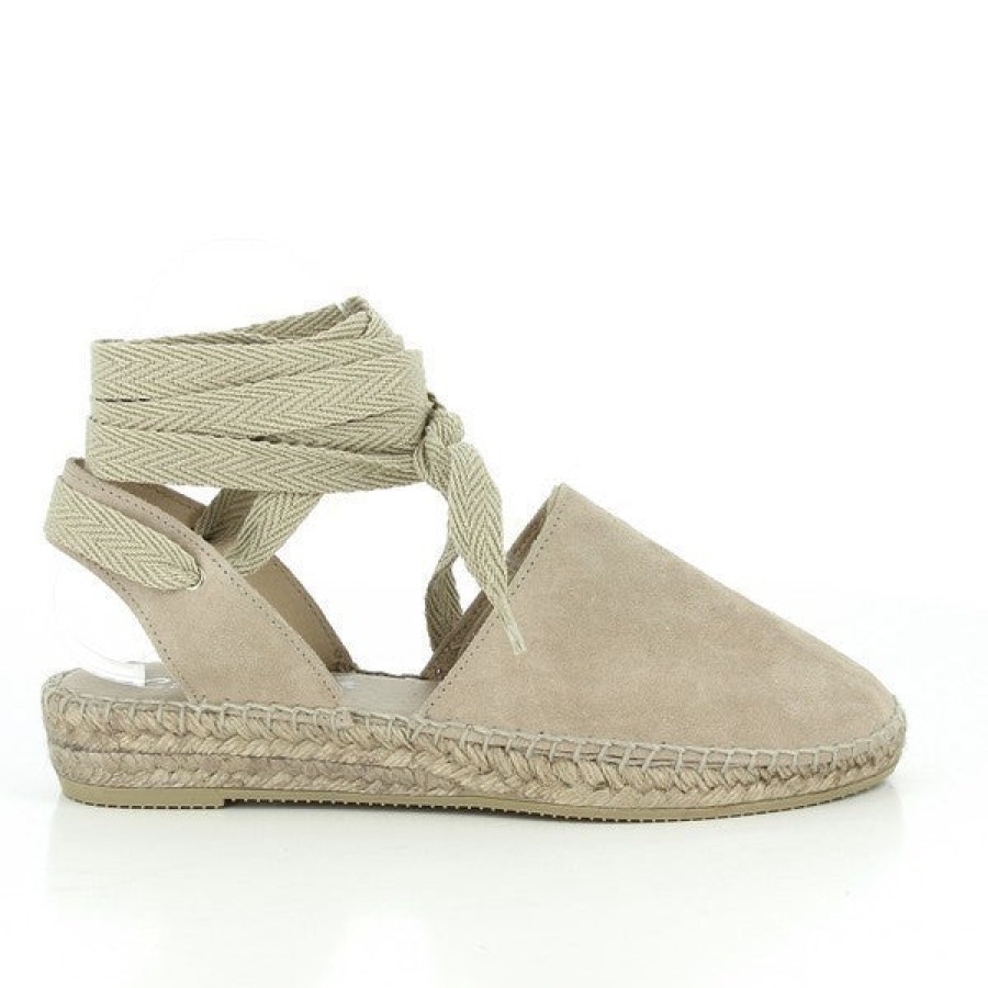 Womens Calzanor | Calzanor 1947 Taupe Espadrille