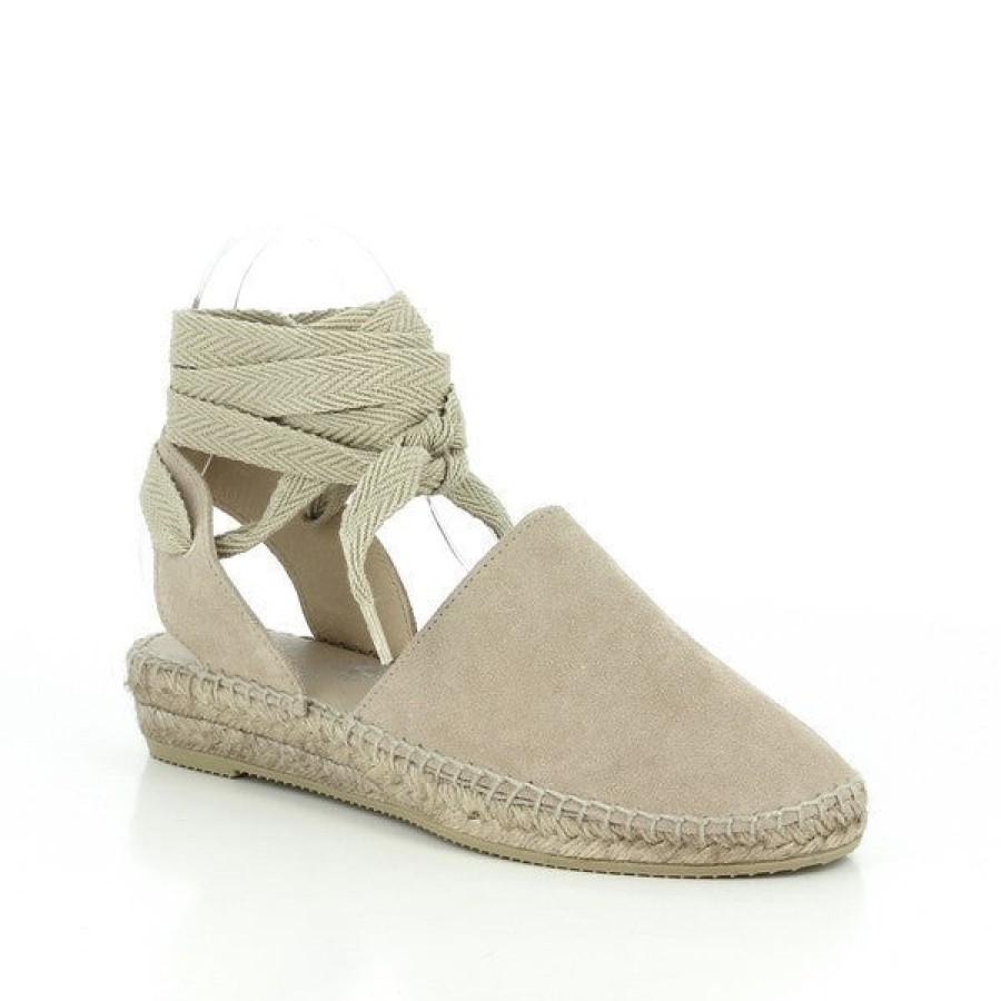 Womens Calzanor | Calzanor 1947 Taupe Espadrille