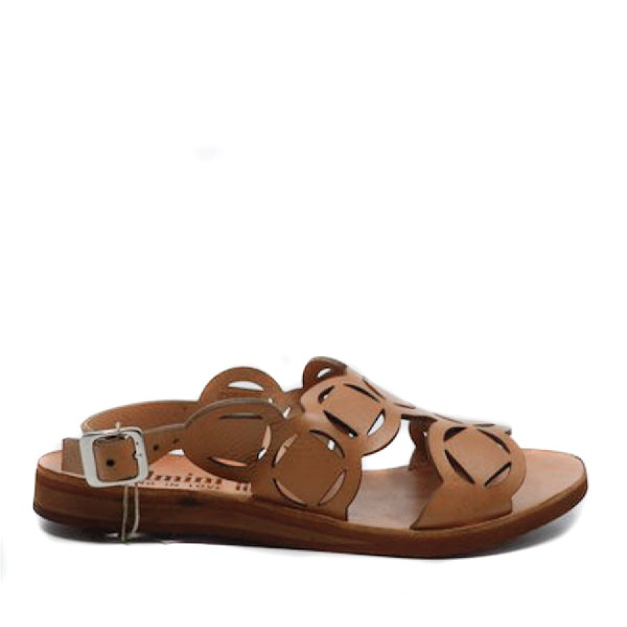 Womens Felmini Low Heels | Felmini C314 Tan Sandal