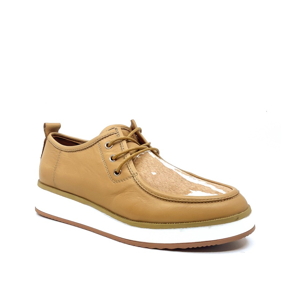 Womens Alfie & Evie | Alfie & Evie Quinell Camel Lace Up