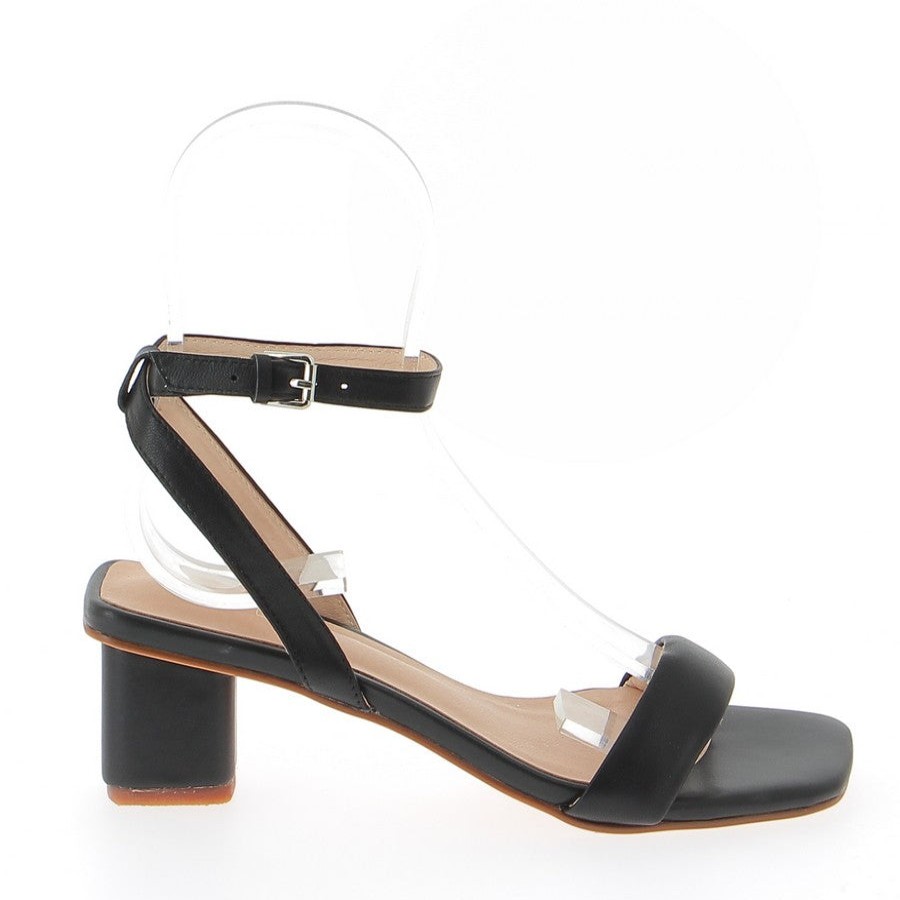 Womens Nude Low Heels | Nude Harlyn Black