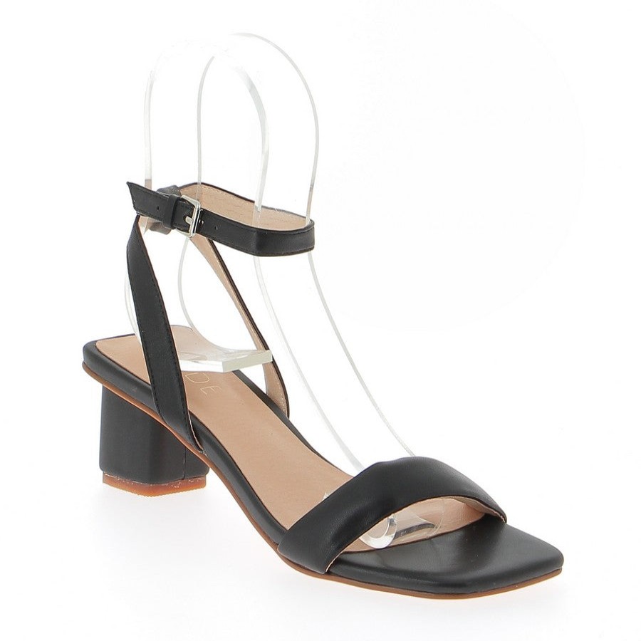 Womens Nude Low Heels | Nude Harlyn Black