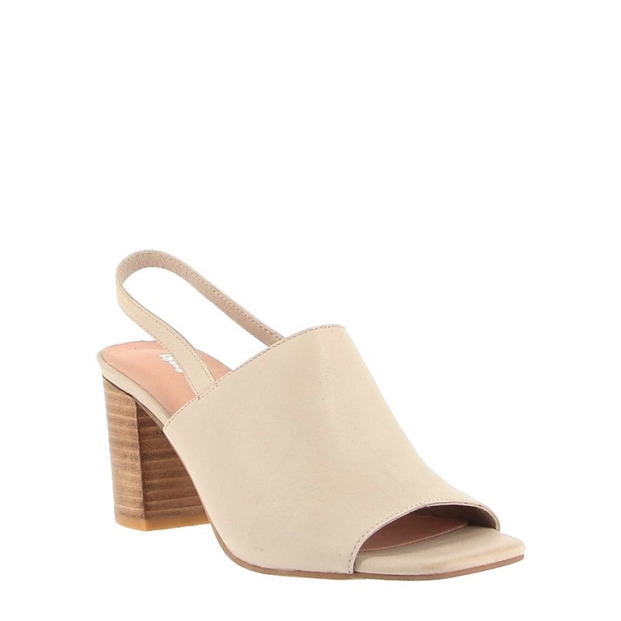 Womens Django & Juliette High Heels | Django & Juliette Pyper Nude Slingback Heel