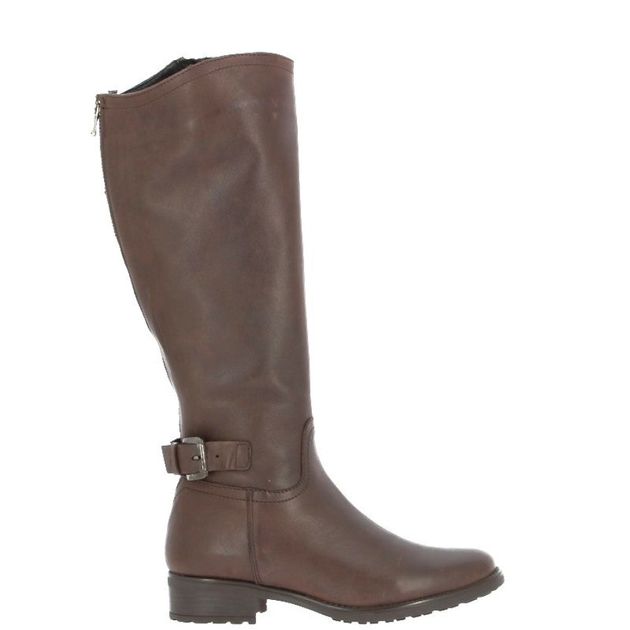 Womens Neo Knee High Boots | Neo Seta Brown Knee High Boot