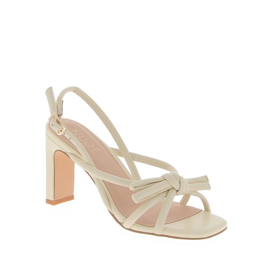 Womens Nude High Heels | Nude Ember Warm White