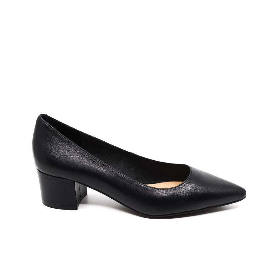 Womens Top End Mid Heels | Top End Alger Black