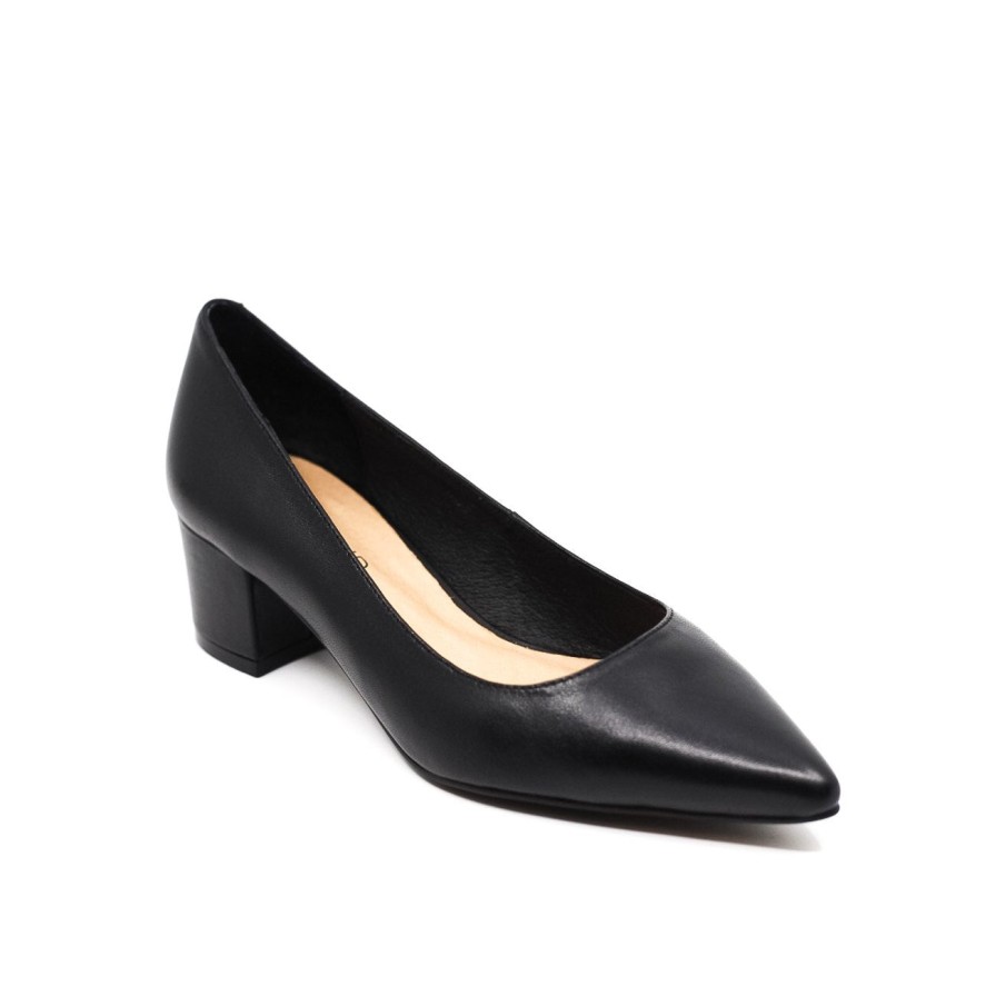 Womens Top End Mid Heels | Top End Alger Black