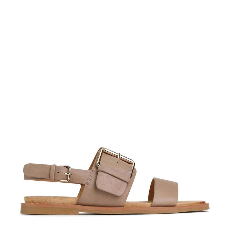 Edits Eos | Eos Jest Taupe Slingback Sandal