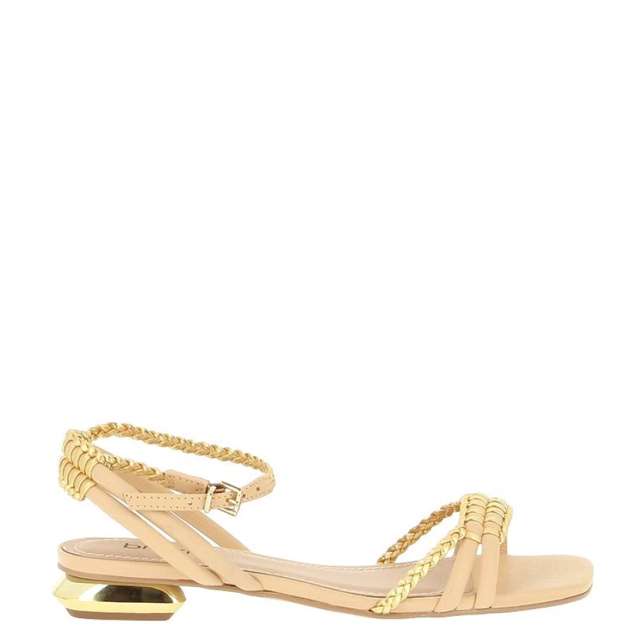 Edits Brazilio | Brazilio 4000156 Gold Sandal