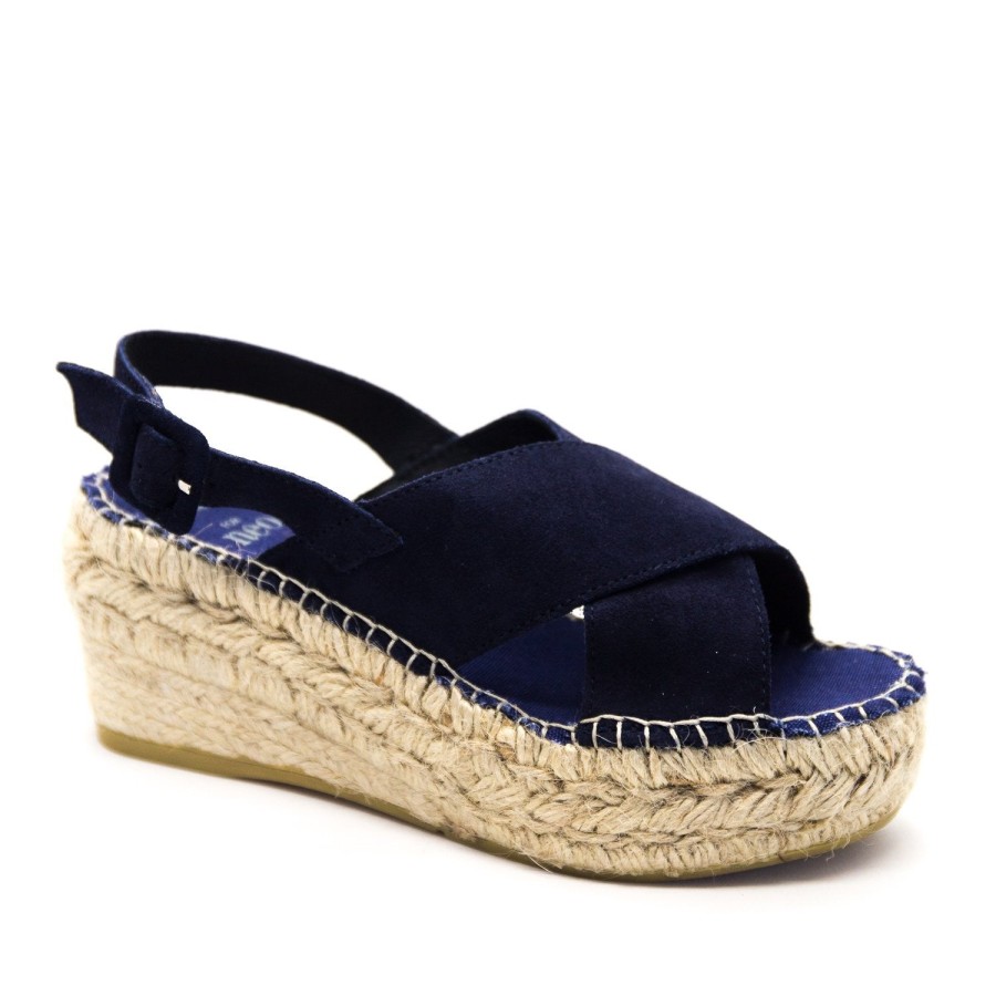 Womens Vidorreta | Vidorreta 47500 Navy Espadrille