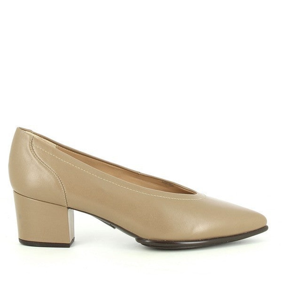 Womens Unisa Mid Heels | Unisa Jichi Taupe