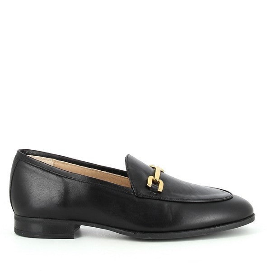 Womens Unisa | Unisa Daimiel Black Loafer