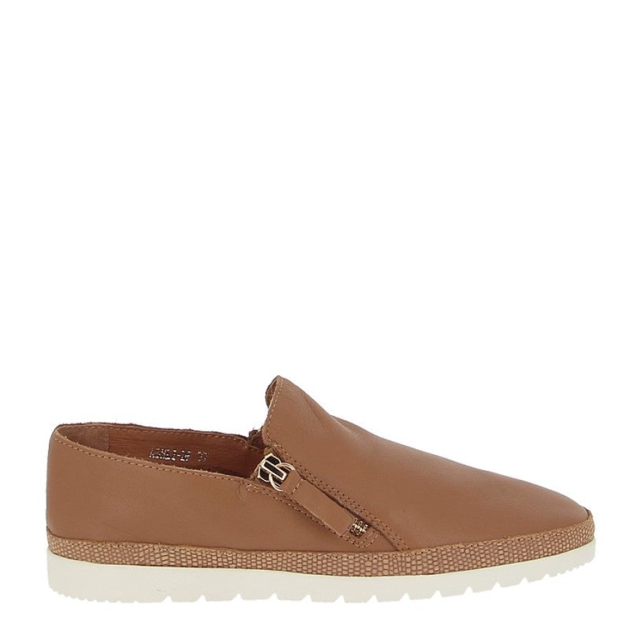 Edits Diana Ferrari | Diana Ferrari Ashli Dark Tan Slip On