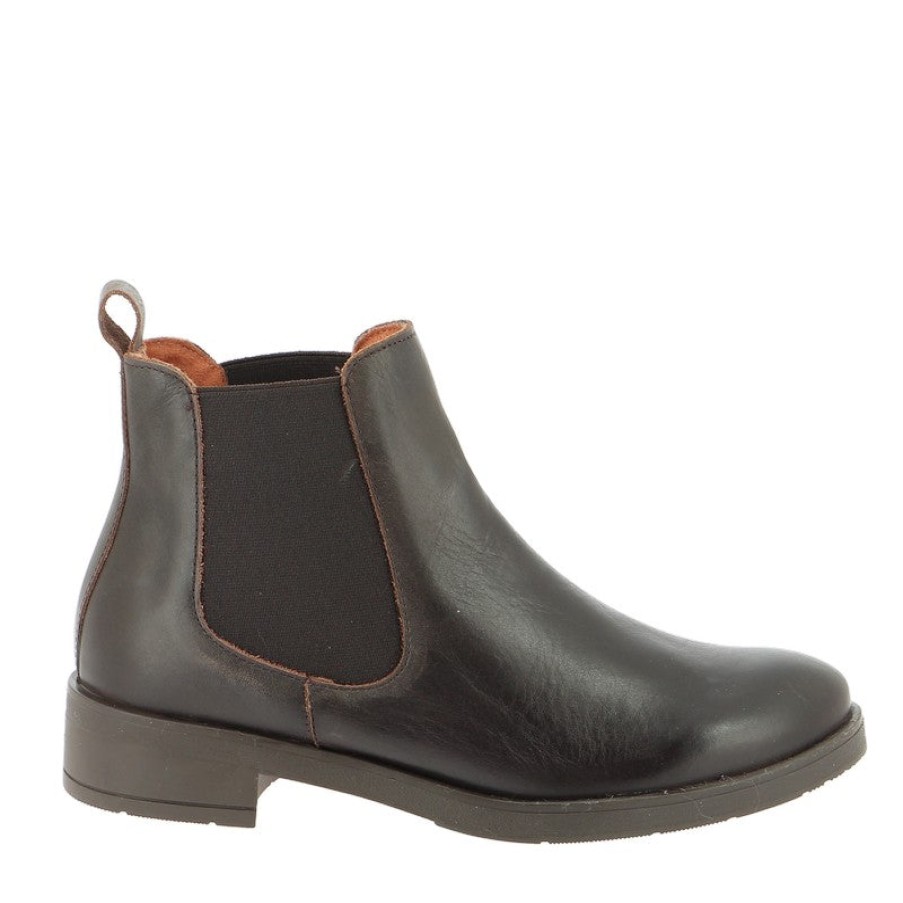 Womens Nu By Neo Ankle Boots | Nu By Neo Delcine Brown Ankle Boot