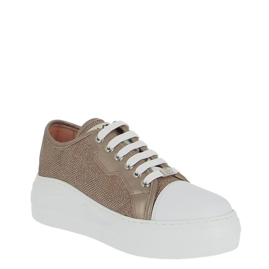 Edits Unisa | Unisa Fidan Metallic Bronze Platform Sneaker