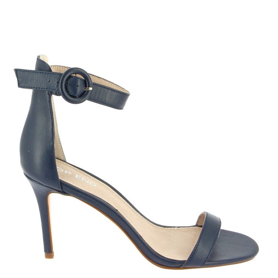 Edits Top End | Top End Drive Navy Heeled Sandal