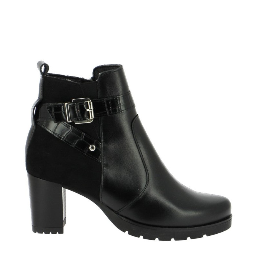 Womens Desiree Ankle Boots | Desiree Daxia Black Ankle Boot