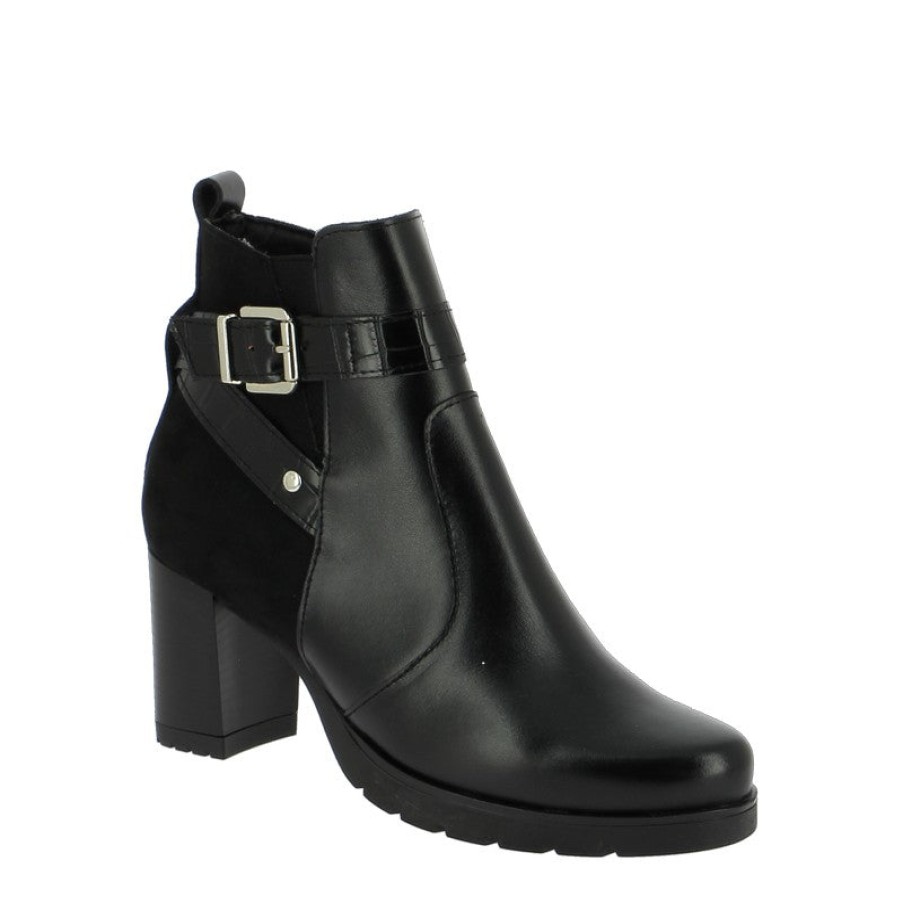 Womens Desiree Ankle Boots | Desiree Daxia Black Ankle Boot