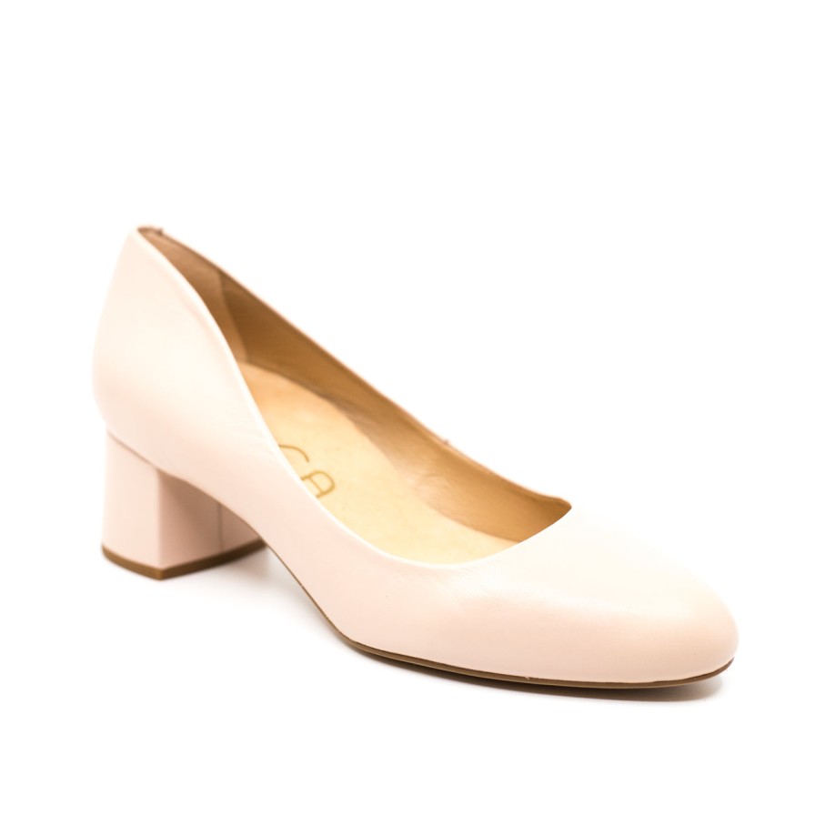 Womens Unisa Low Heels | Unisa Lasie Nude