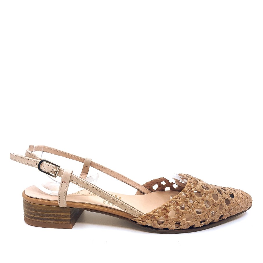 Womens Quait | Quait 21548 Nude Slingback Sandal