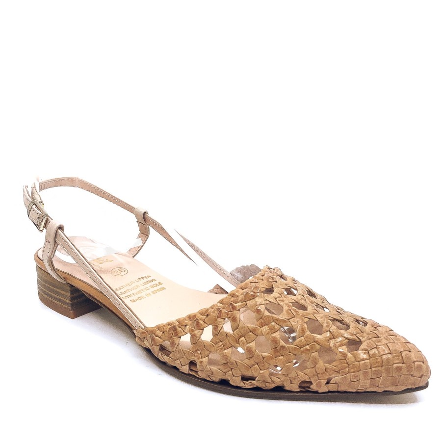 Womens Quait | Quait 21548 Nude Slingback Sandal