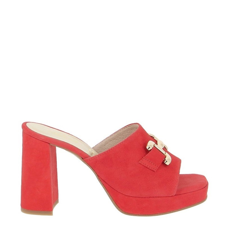 Womens Quait High Heels | Quait 23290 Coral Clog