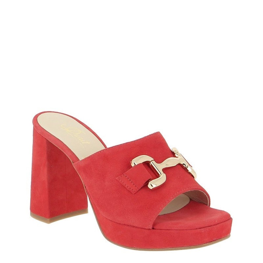 Womens Quait High Heels | Quait 23290 Coral Clog