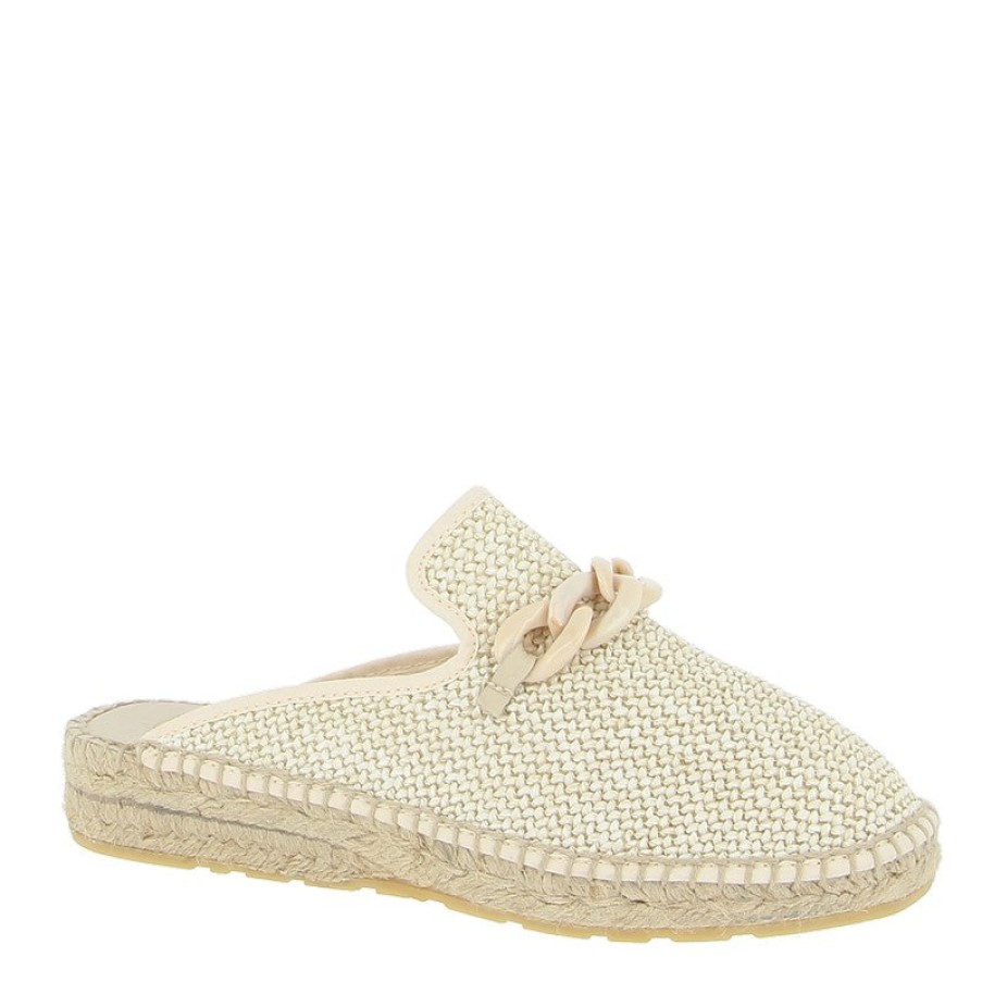 Womens Juncal Aguirre | Juncal Aguirre 2522 Beige Espadrille Loafer