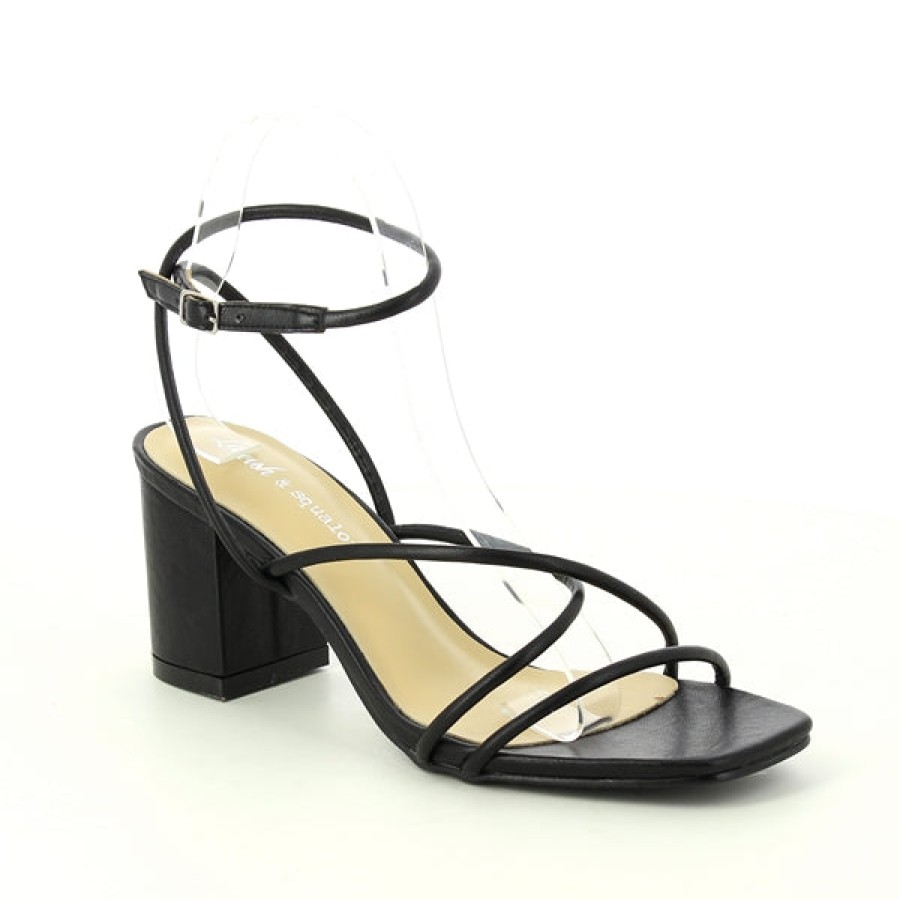 Womens Lavish & Squalor High Heels | Lavish & Squalor London Black