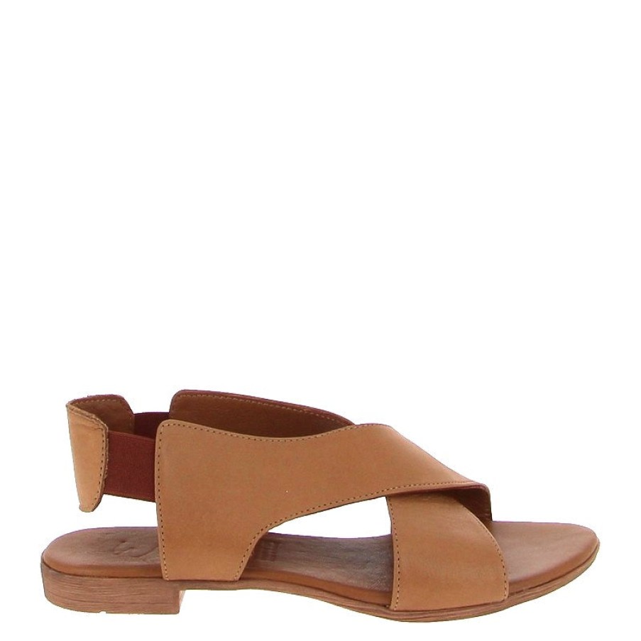 Edits Wave | Wave 23255 Tan Slingback Sandal