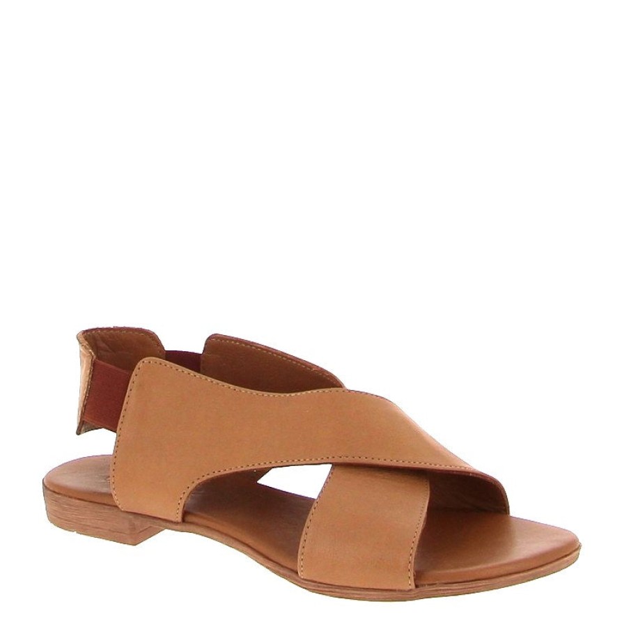 Edits Wave | Wave 23255 Tan Slingback Sandal